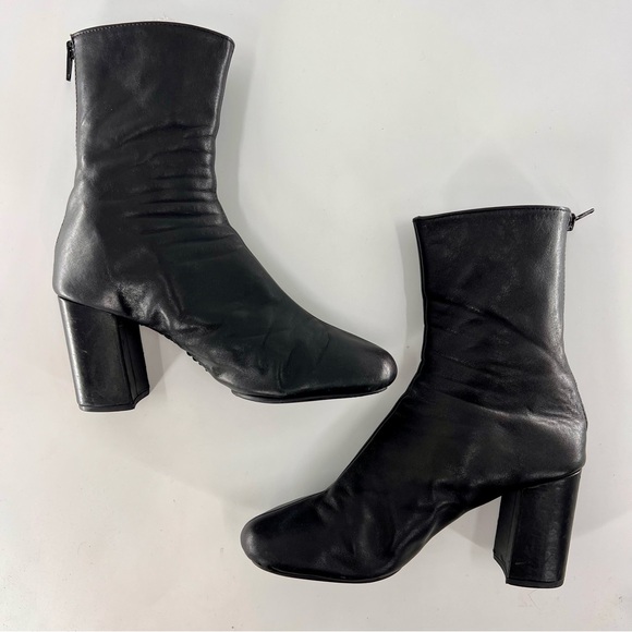 Junya‎ Watanabee Comme des garçons black leather boots - Picture 3 of 14